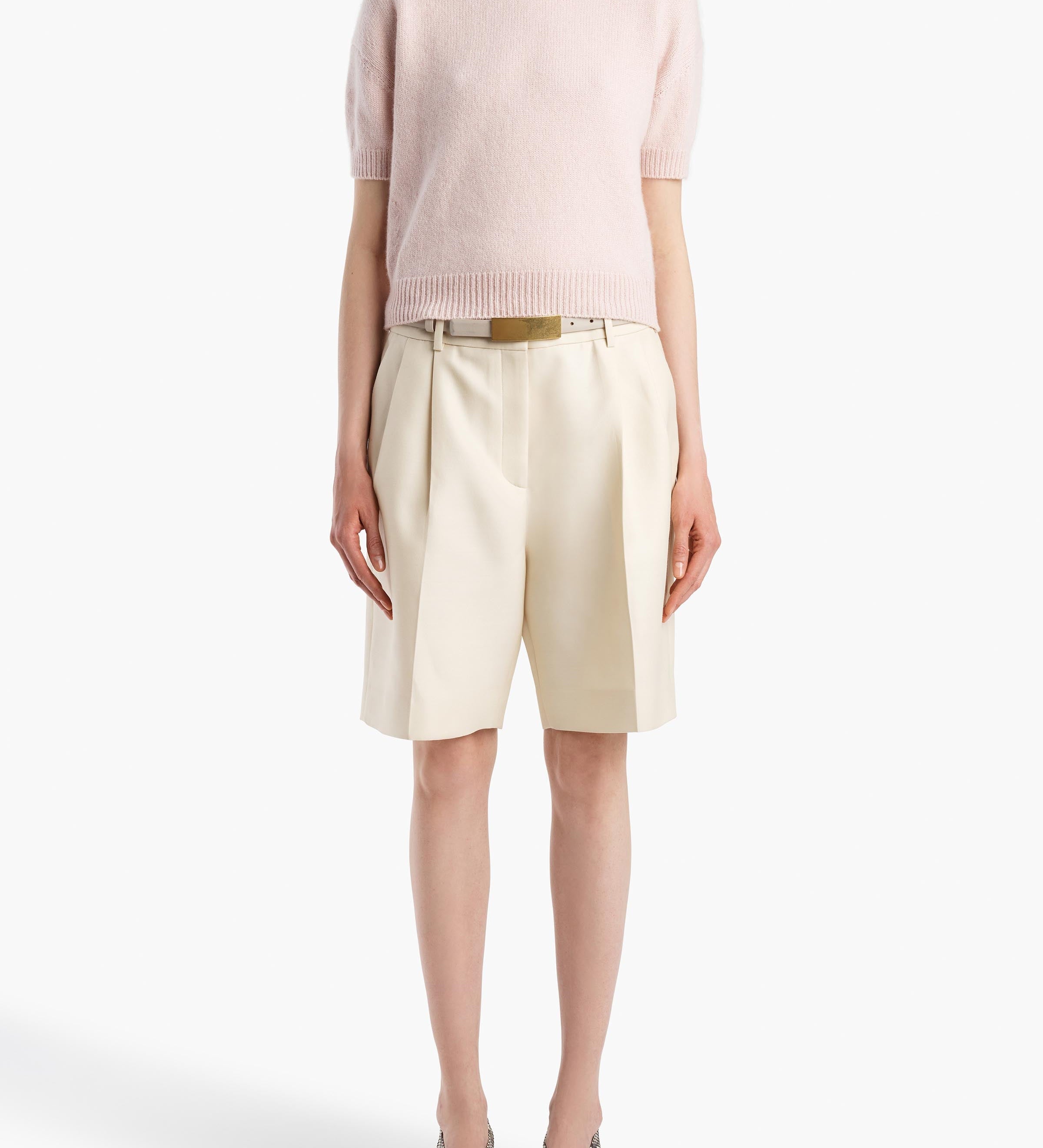 Khaite - Golden Sweater in Dusty Rose
