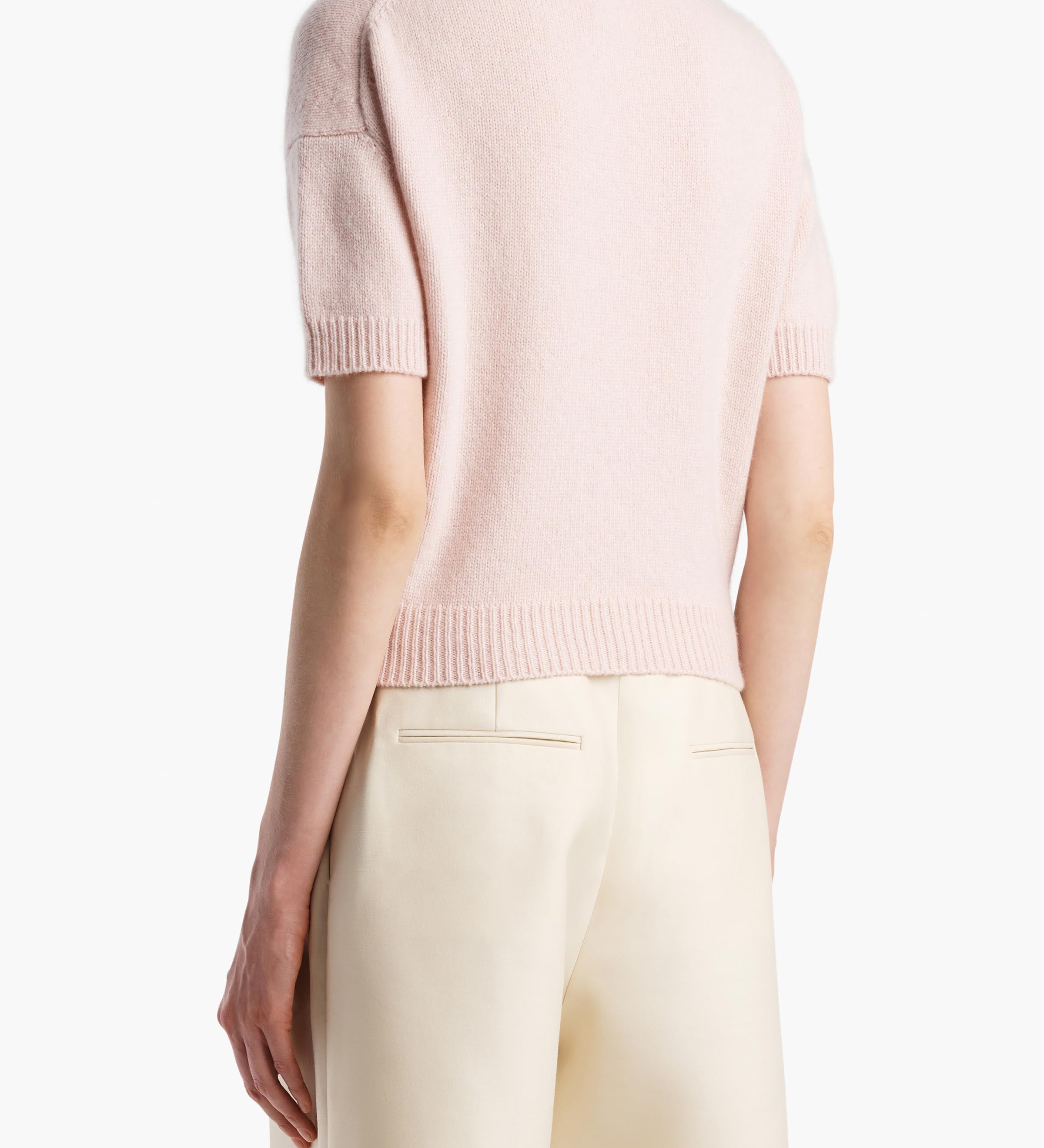 Khaite - Golden Sweater in Dusty Rose