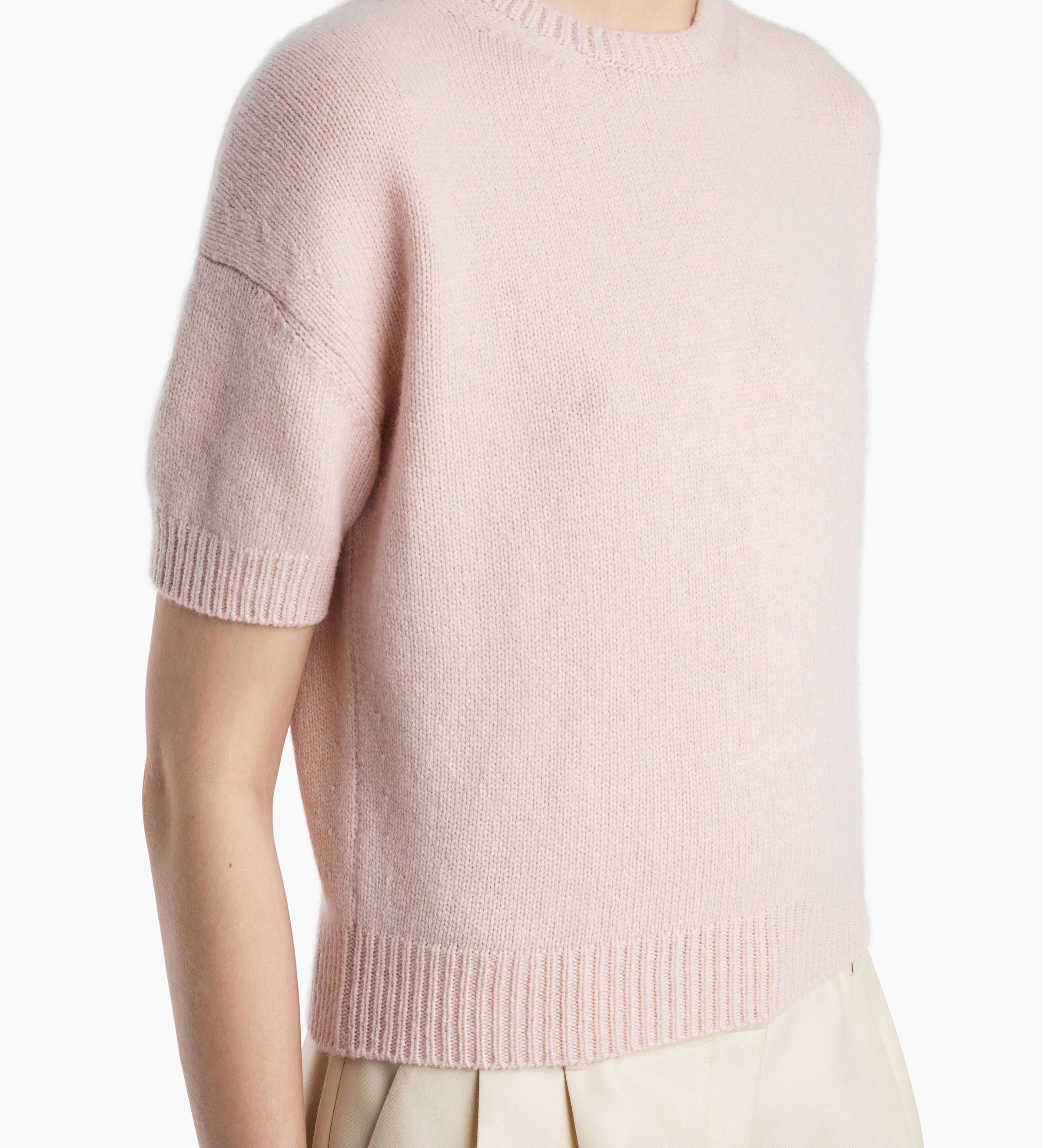 Khaite - Golden Sweater in Dusty Rose