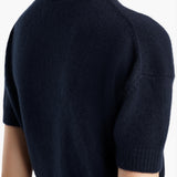 Khaite - Golden Sweater in Midnight Navy