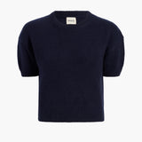 Khaite - Golden Sweater in Midnight Navy