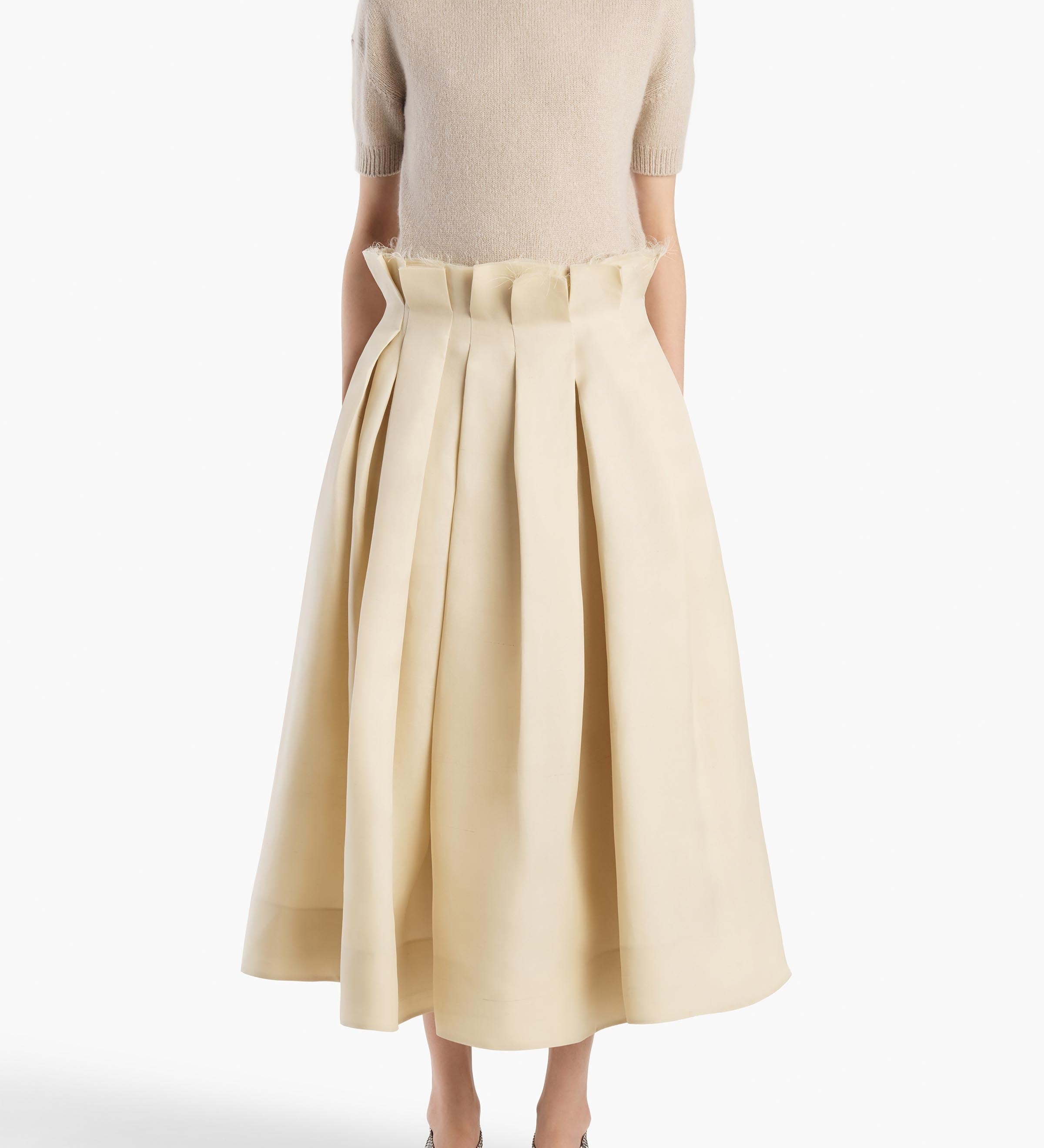 Khaite - Golden Sweater in Sepia