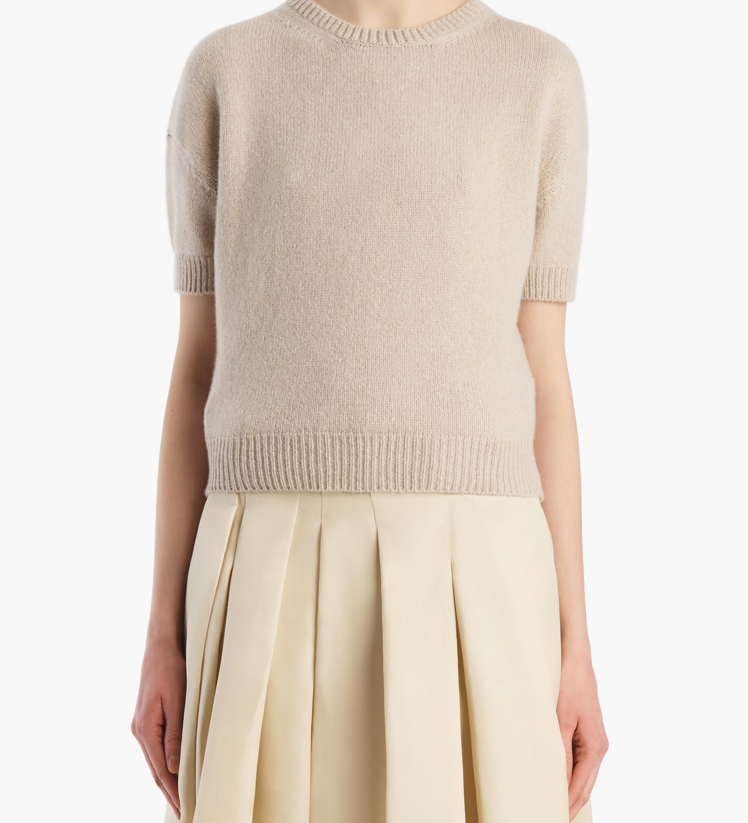 Khaite - Golden Sweater in Sepia