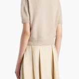 Khaite - Golden Sweater in Sepia