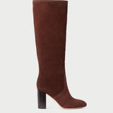 Loeffler Randall - Goldy Espresso Suede Tall Boot