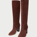 Loeffler Randall - Goldy Espresso Suede Tall Boot