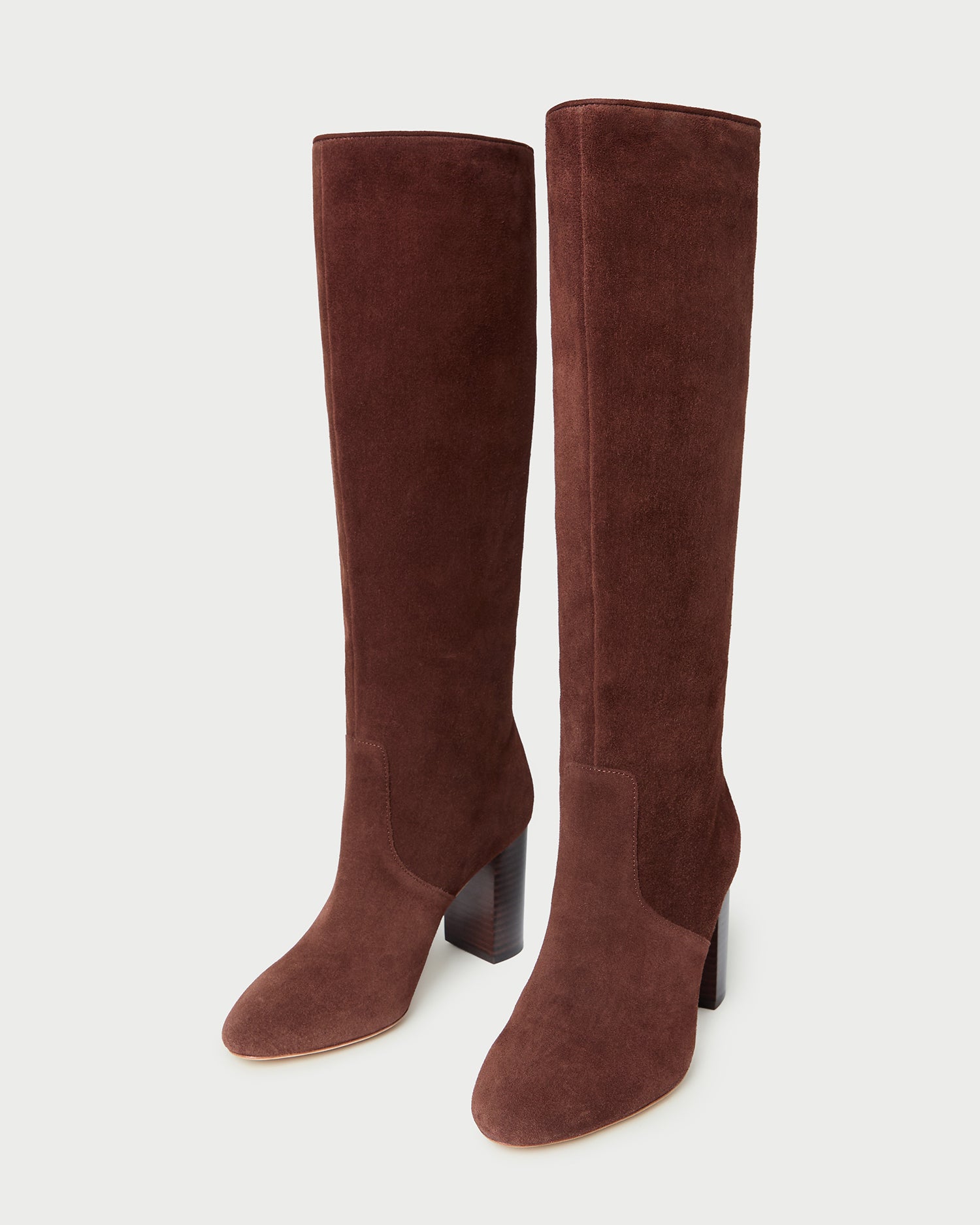 Loeffler Randall - Goldy Espresso Suede Tall Boot