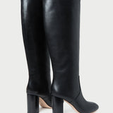 Loeffler Randall - Goldy Black Wide-Calf Boot