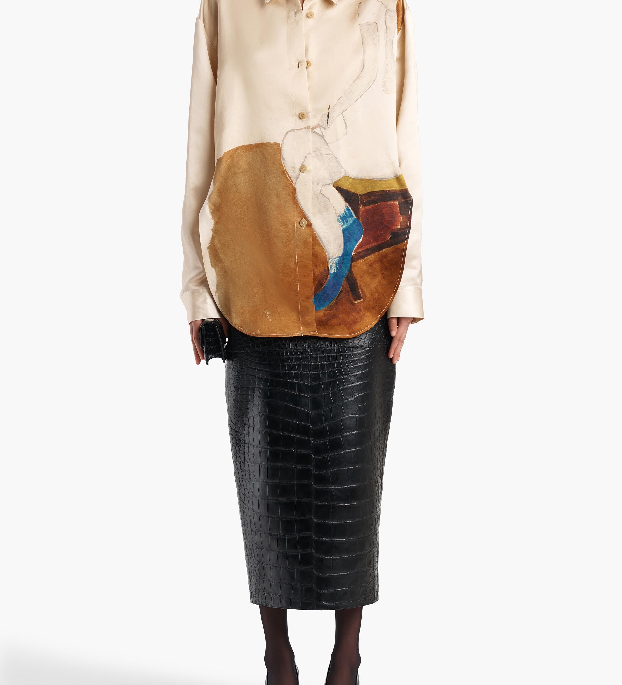 Khaite - Goya Top in Lady Print