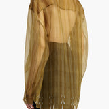Khaite - Goya Top in Monkey Print