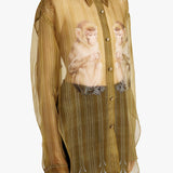 Khaite - Goya Top in Monkey Print