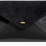 Khaite - Grace Envelope Clutch in Black