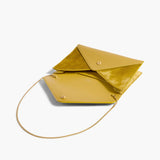 Khaite - Grace Envelope Clutch in Golden Olive