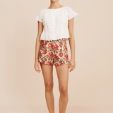 Posse - GRACE BLOUSE - VINTAGE WHITE
