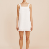 Posse - GRACE MINI DRESS - VINTAGE WHITE