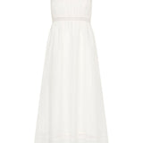 Posse - GRACE SHIFT DRESS - VINTAGE WHITE
