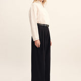 Posse - GRACE SHIRT - VINTAGE WHITE