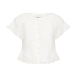 Posse - GRACE BLOUSE - VINTAGE WHITE