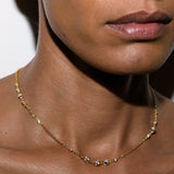 Dorsey - CLEMENCE GRADUATED NECKLACE IN MOISSANITE