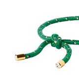 Dorsey - PARACORD VERT TIE ANKLET, GOLD