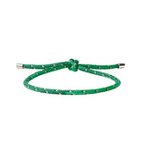 Dorsey - PARACORD VERT TIE ANKLET, SILVER