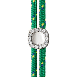 Dorsey - JAMES BEZEL VERT PARACORD BRACELET, SILVER
