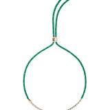 Dorsey - JAMES BEZEL VERT PARACORD NECKLACE, GOLD