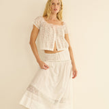 DOEN - GRETA TOP - - SALT