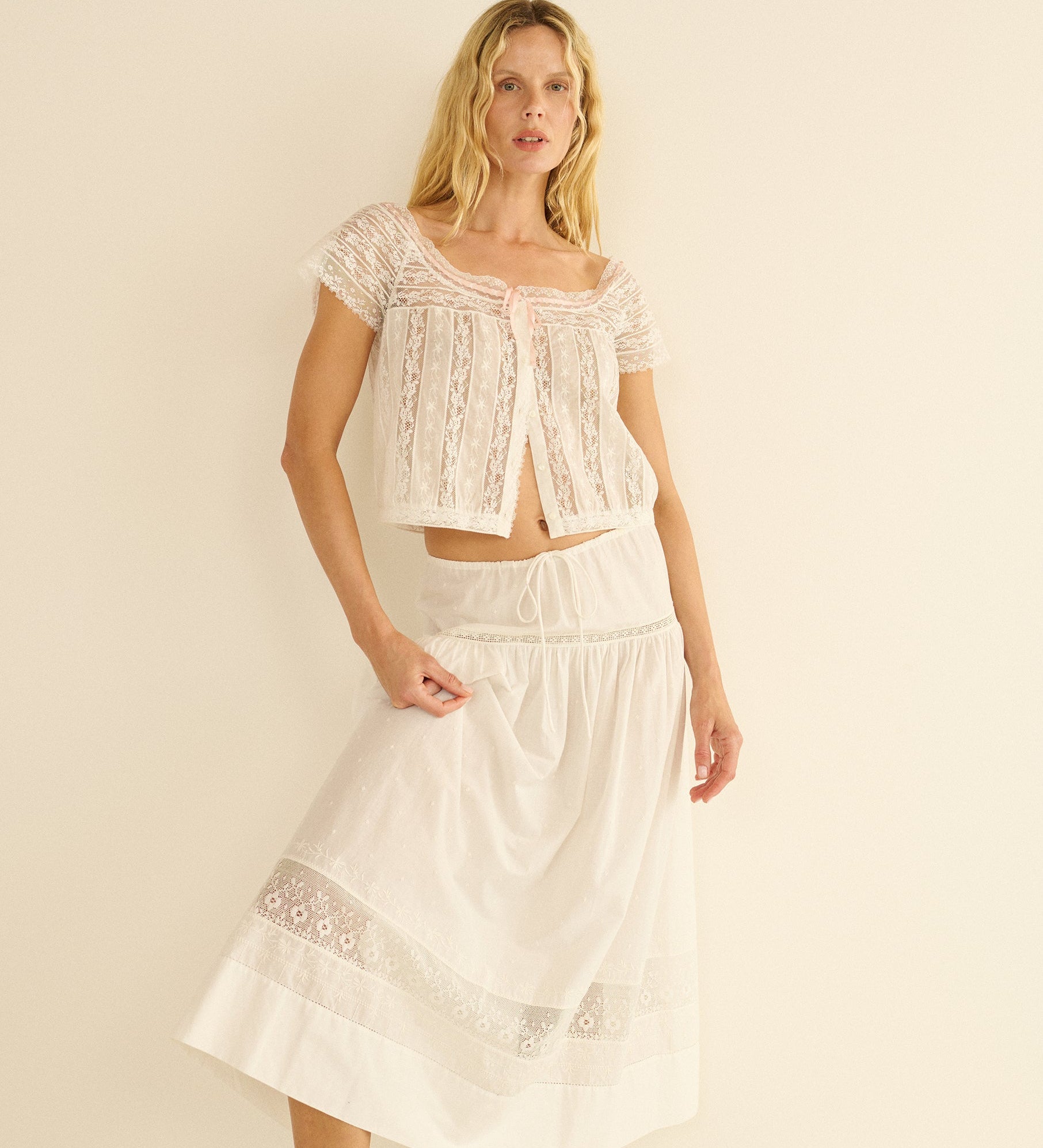 DOEN - GRETA TOP - - SALT