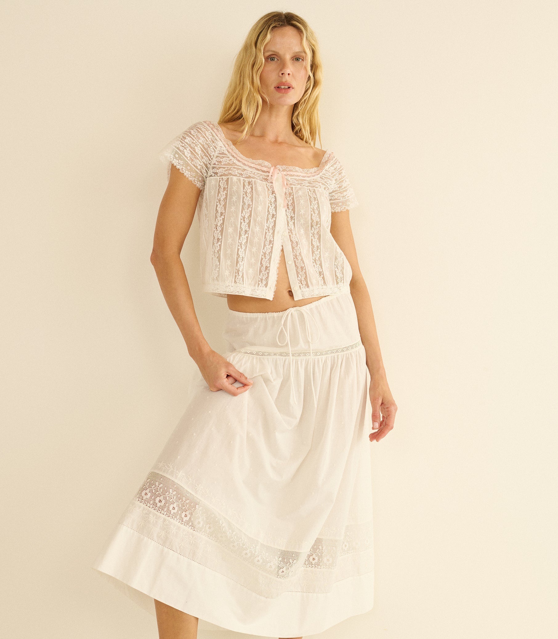 DOEN - GRETA TOP - - SALT
