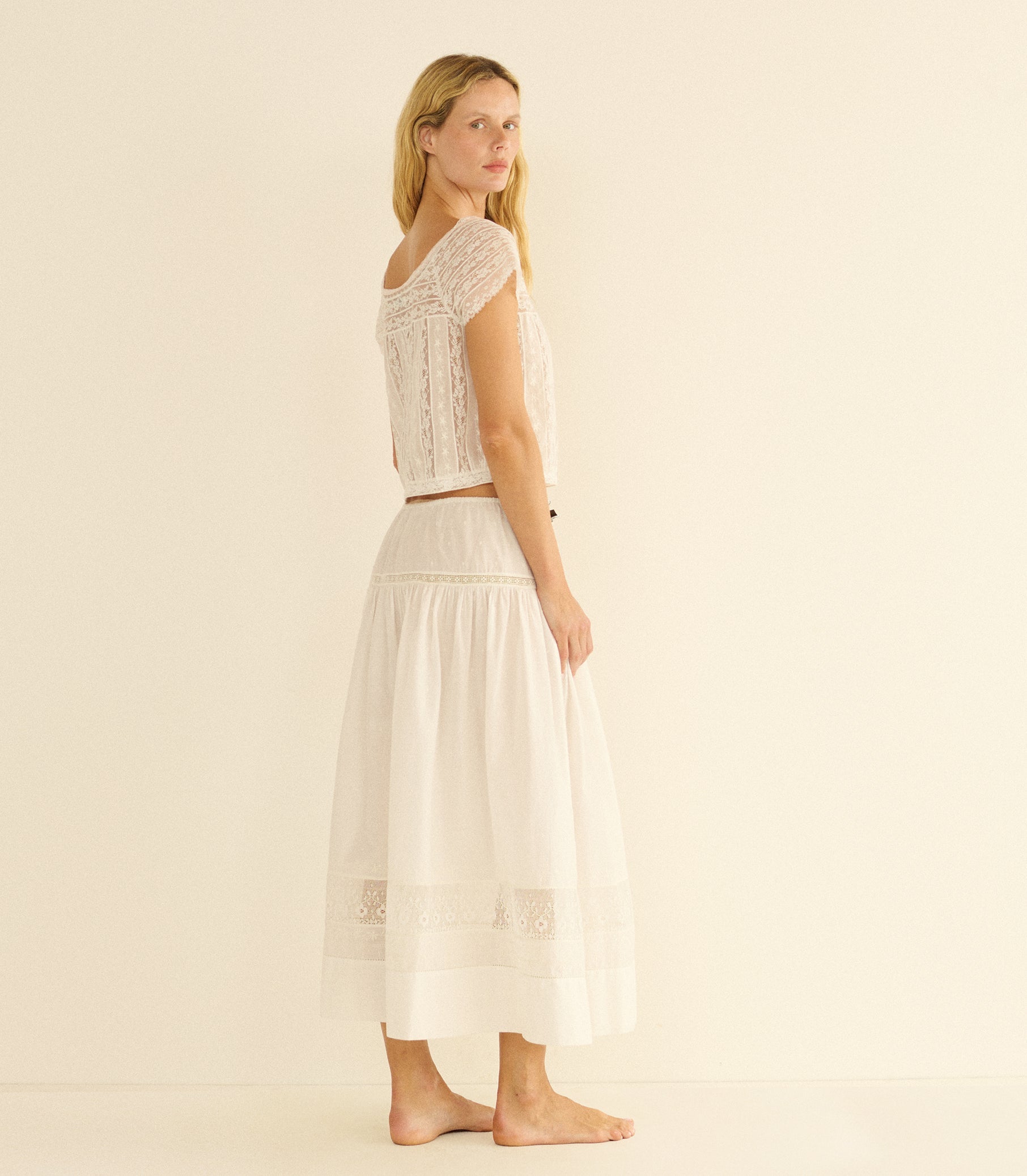 DOEN - GRETA TOP - - SALT