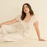 DOEN - GRETA TOP - - SALT
