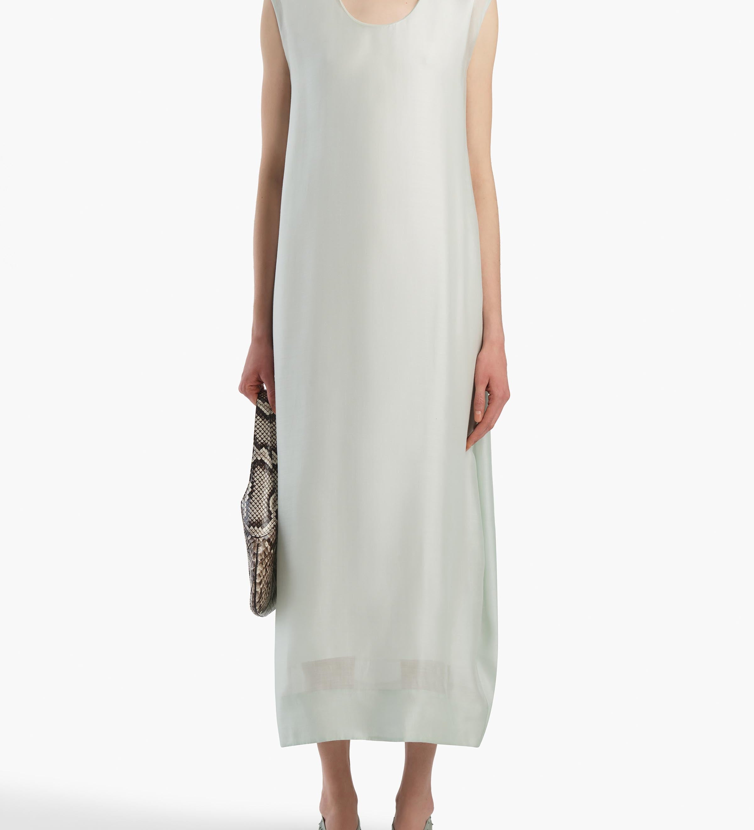 Khaite - Grier Dress in Ice Green