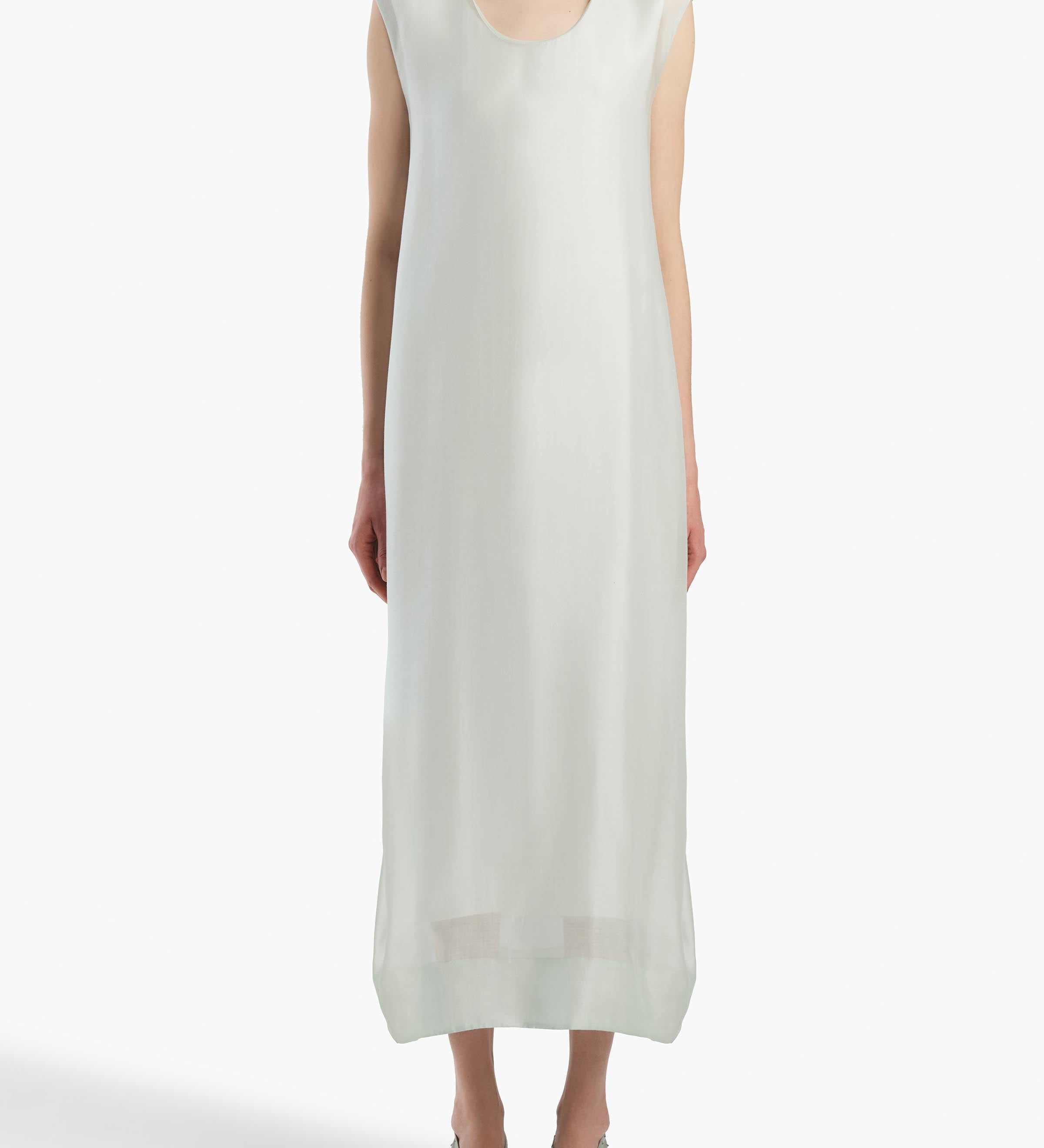 Khaite - Grier Dress in Ice Green