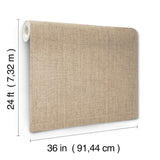 Lemieux Et Cie - Kami Paperweave Wallpaper (Mushroom)