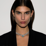 Dorsey - TWO-ROW RIVIÈRE PENDANT IN NANO TURQUOISE