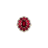Dorsey - TATE LAB RED SAPPHIRE RING, GOLD