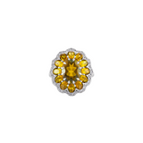 Dorsey - TATE LAB YELLOW SAPPHIRE RING, SILVER