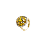 Dorsey - TATE LAB YELLOW SAPPHIRE RING, GOLD