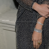 Dorsey - KATE RIVIÈRE BRACELET IN 3MM LAB WHITE SAPPHIRE
