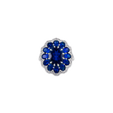 Dorsey - TATE LAB BLUE SAPPHIRE RING, SILVER