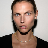 Dorsey - JAMES GRADUATED BEZEL RIVIÈRE NECKLACE IN LAB WHITE SAPPHIRE