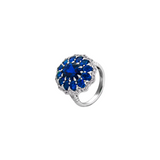 Dorsey - TATE LAB BLUE SAPPHIRE RING, SILVER