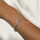 Dorsey - 14K KATE RIVIÈRE BRACELET IN 1.8MM LAB DIAMOND