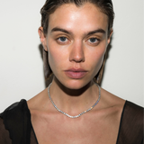 Dorsey - JAMES BEZEL RIVIÈRE NECKLACE IN LAB WHITE SAPPHIRE