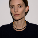 Dorsey - DELPHINE COLLAR NECKLACE, SILVER