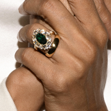 Dorsey - HOWARD DOME BAND, 14K YELLOW GOLD