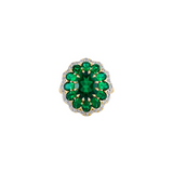Dorsey - TATE LAB EMERALD RING, GOLD
