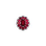 Dorsey - TATE LAB RED SAPPHIRE RING, SILVER