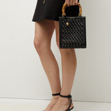 Veronica Beard - Shopper Bag with Bamboo-Handle